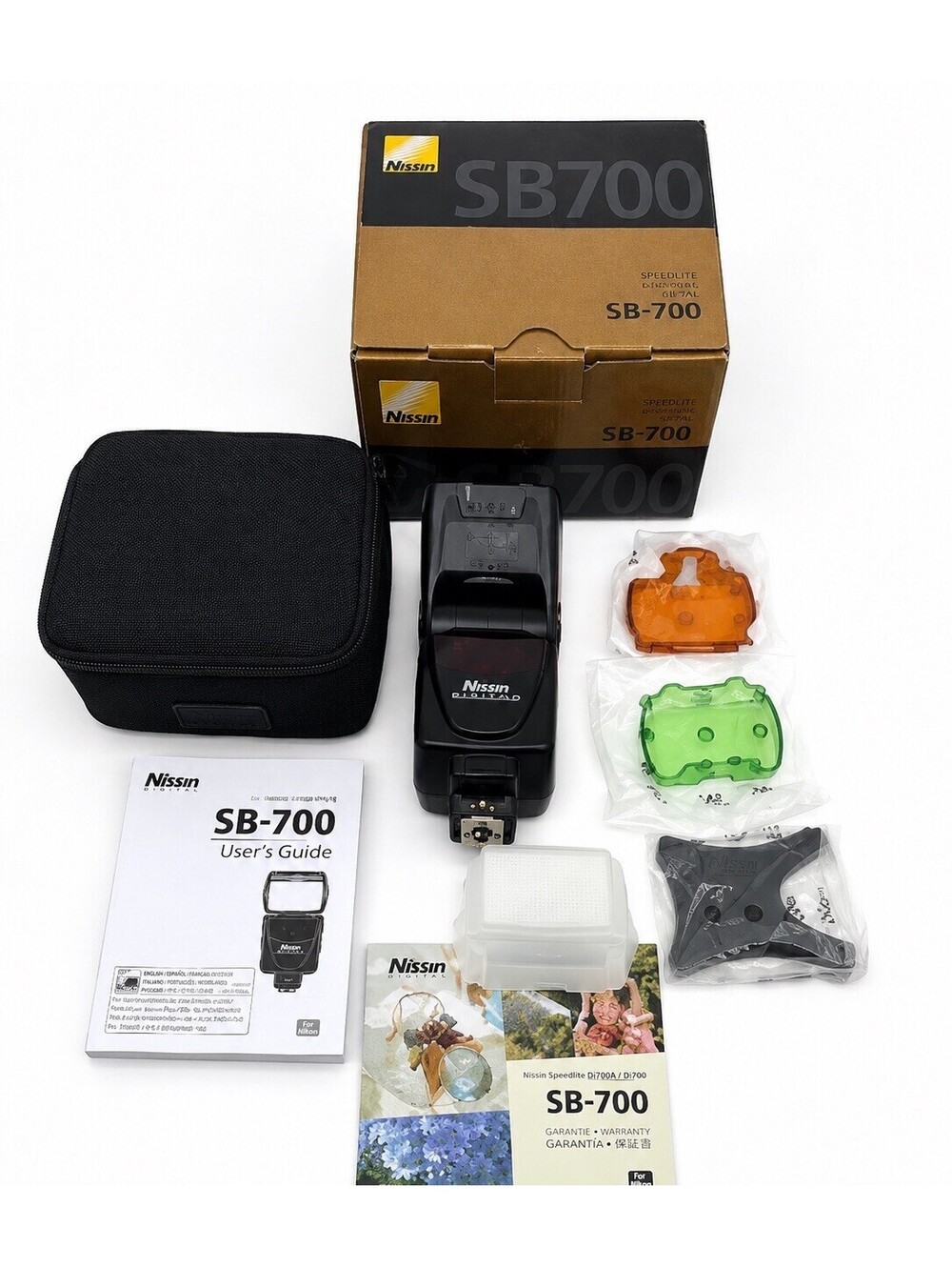 Nikon Speedlight SB-700 Shoe Mount Flash in Box w/Accessories New Open Box